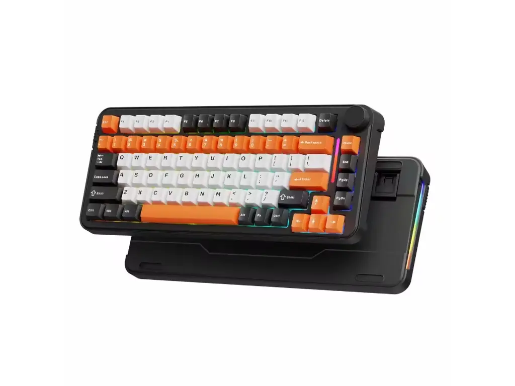 EWEADN_T75_Tri-mode_Mechanical_Keyboard_-_Black_Orange_-_Gateron_Moss_Switches.webp