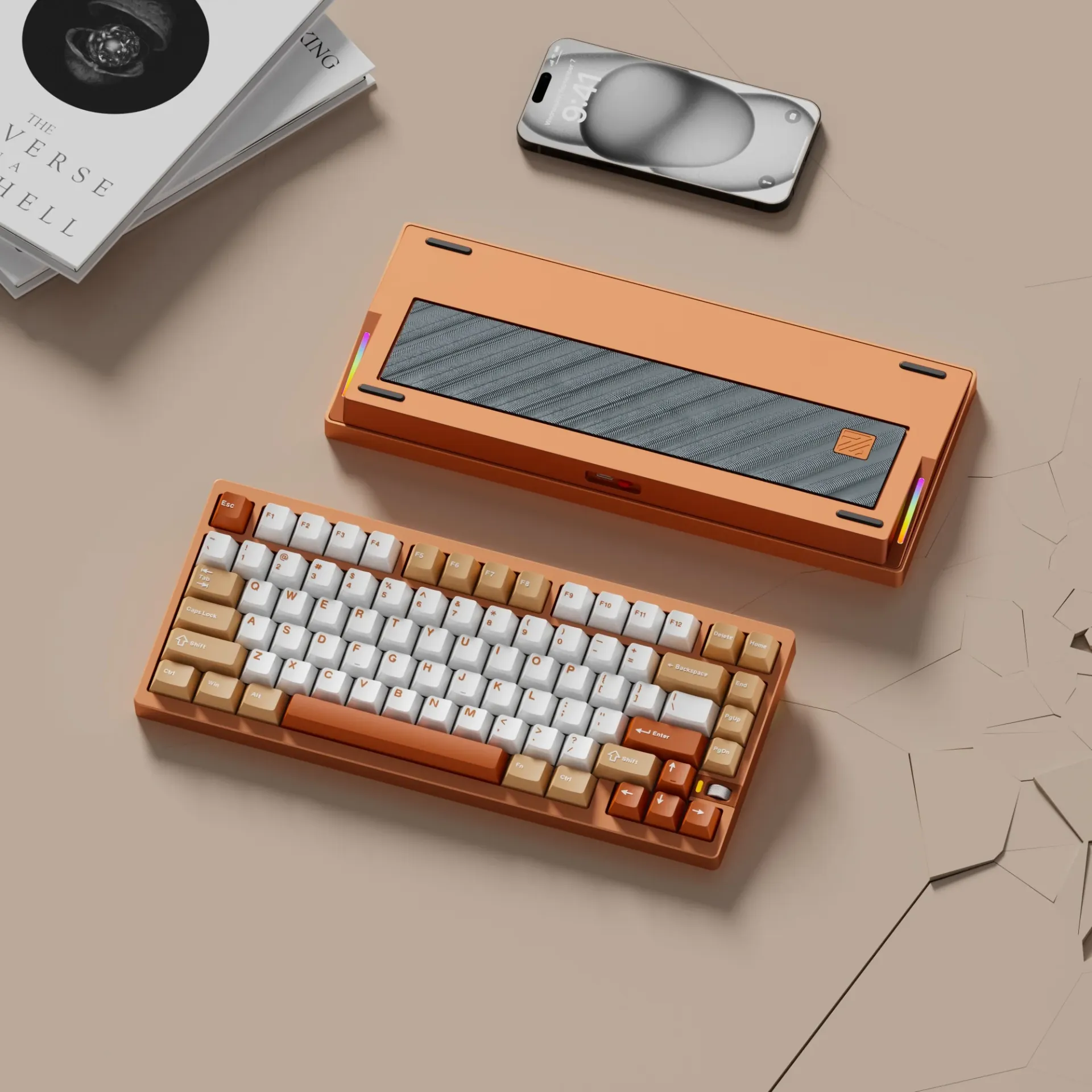 Weikav NUT75 Tri-Mode Wireless Aluminum Keyboard