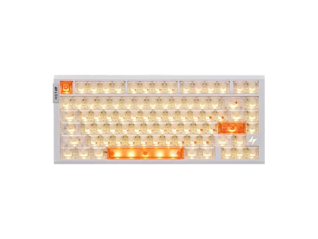 ATK RS7 Air Esports Hall Effect Keyboard - White (Ice Blade Switch)