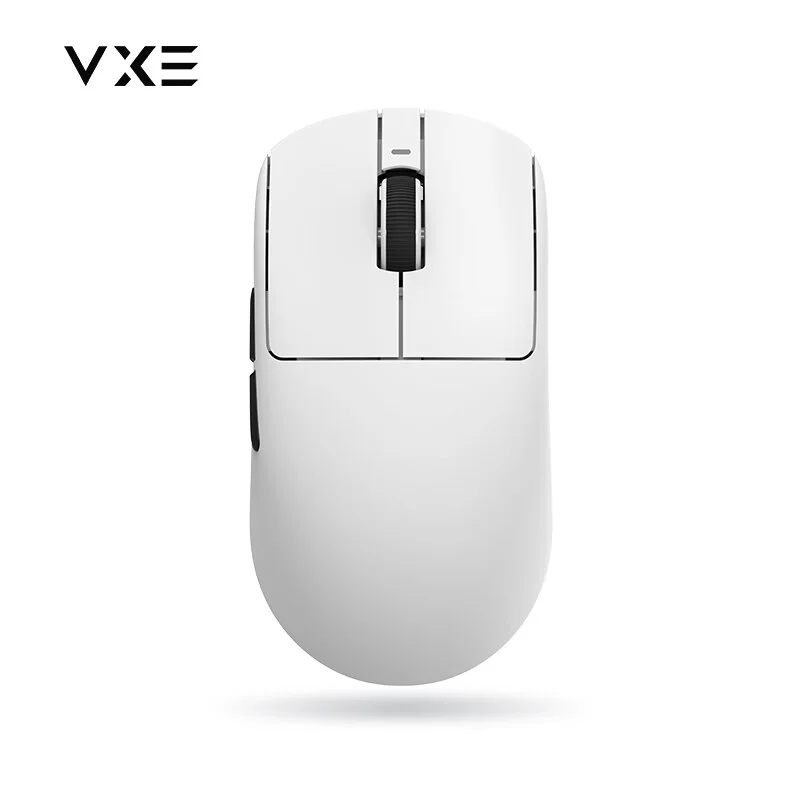 VXE R1 Nearlink Tri-mode Wireless Gaming Mouse - White